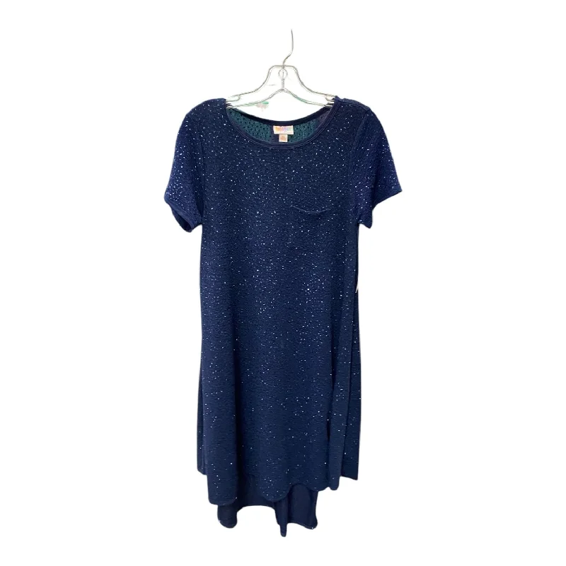 Price Rollback Dress Casual Short By Lularoe In Blue, Size:Xs