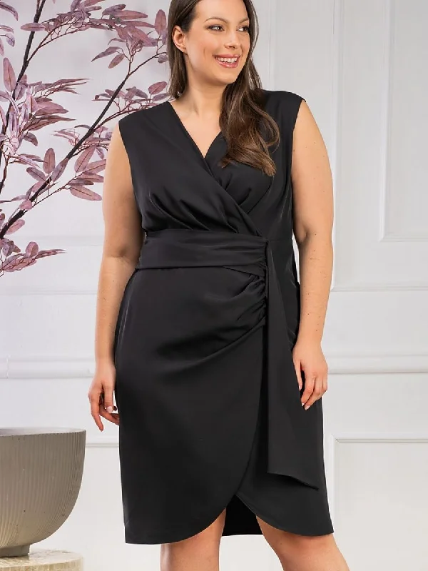 Final Markdown Plus size dress model 190982 Karko