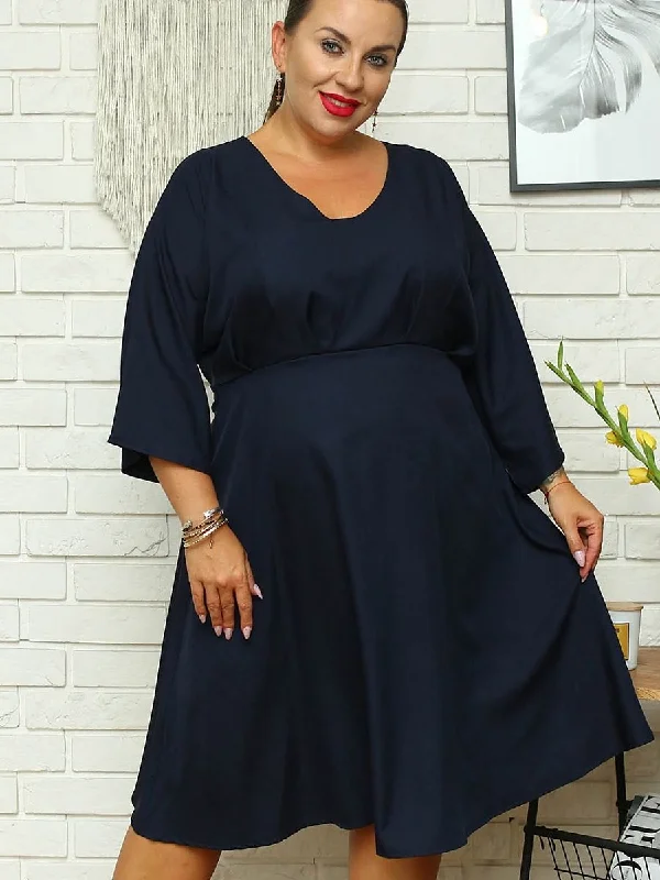 Year-End Clearance Plus size dress model 168960 Karko
