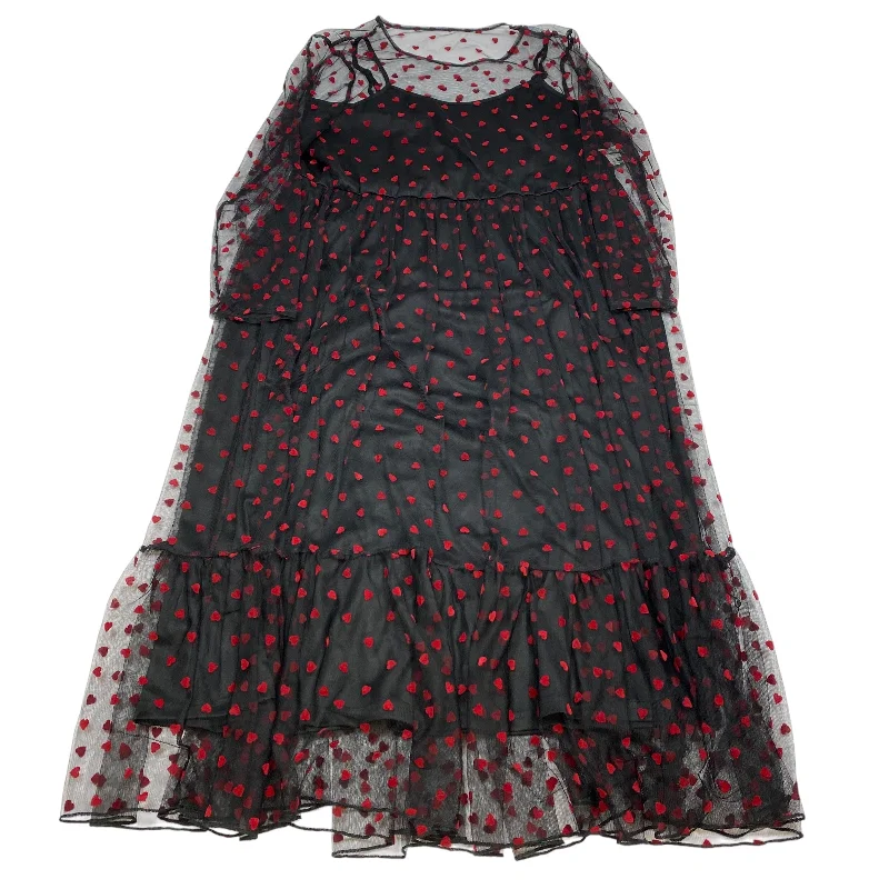 Massive Deals Dress Casual Maxi By Shein In Black, Size: 4x