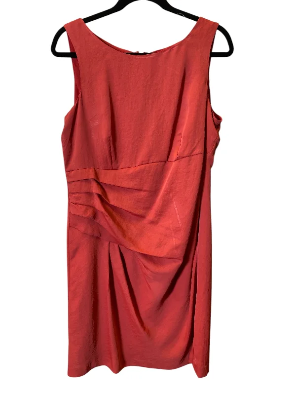 Price Drop Dress Casual Midi By Anne Klein In Red, Size: 12