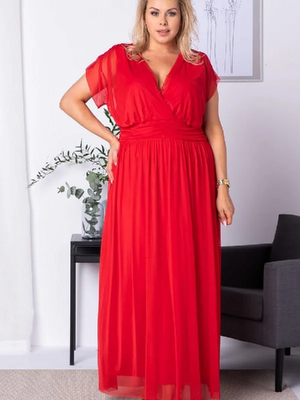 Warehouse Sale Plus size dress model 175249 Karko