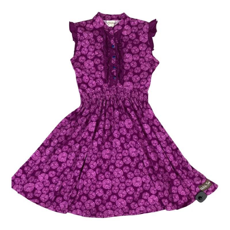 Bargain Prices Dress Casual Midi By Matilda Jane In Purple, Size: M