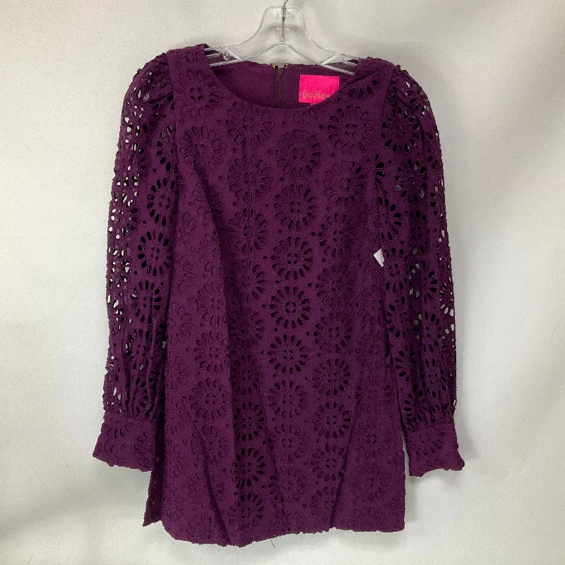 Factory Direct Sale Dress Casual Short By Lilly Pulitzer In Mauve, Size: 0