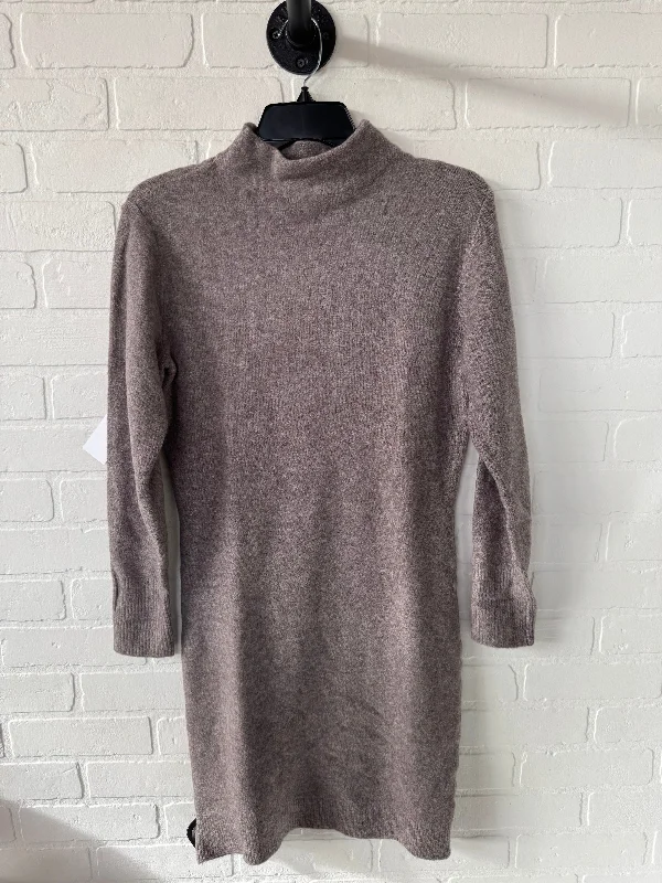 Flash Deals Dress Sweater By Ann Taylor In Brown, Size: Xxs