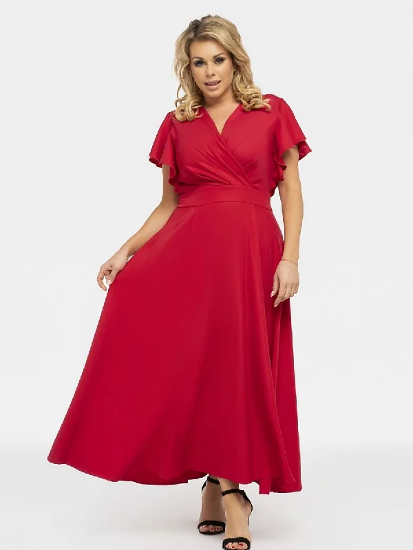 Can't Miss Plus size dress model 190941 Karko