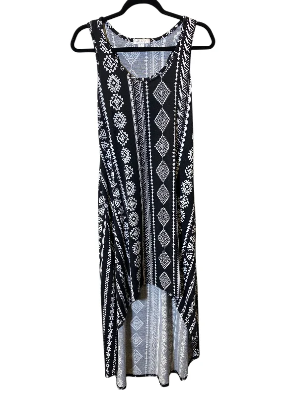 Lowest Prices Dress Casual Maxi By Clothes Mentor In Black & White, Size: L