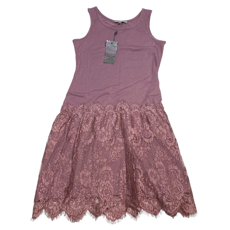 Final Clearance Dress Casual Short By Pretty Angel In Purple, Size: S