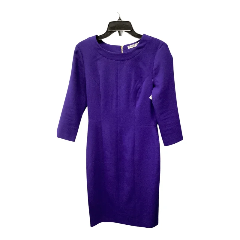 Referral Discount Dress Work By Eliza J In Purple, Size: 8