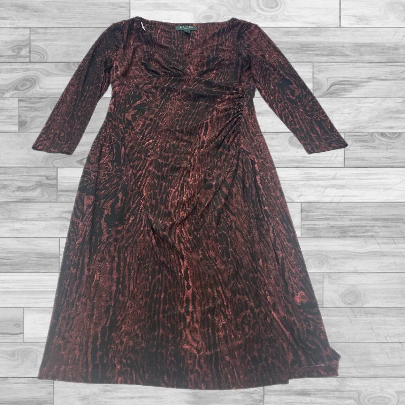 Great Deals Dress Casual Short By Lauren By Ralph Lauren In Animal Print, Size: 2