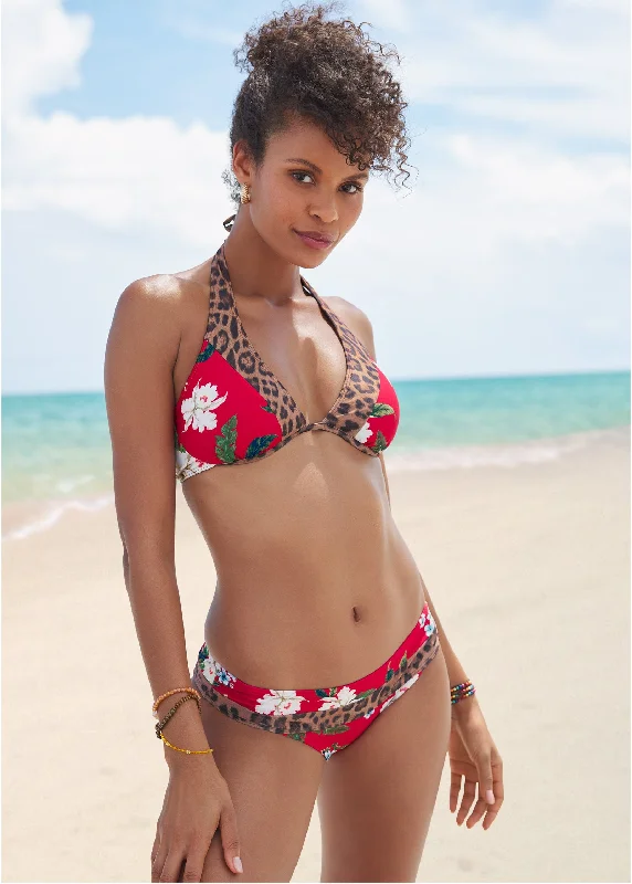 Early Access Low-Rise Cheeky Bottom - Tula Floral
