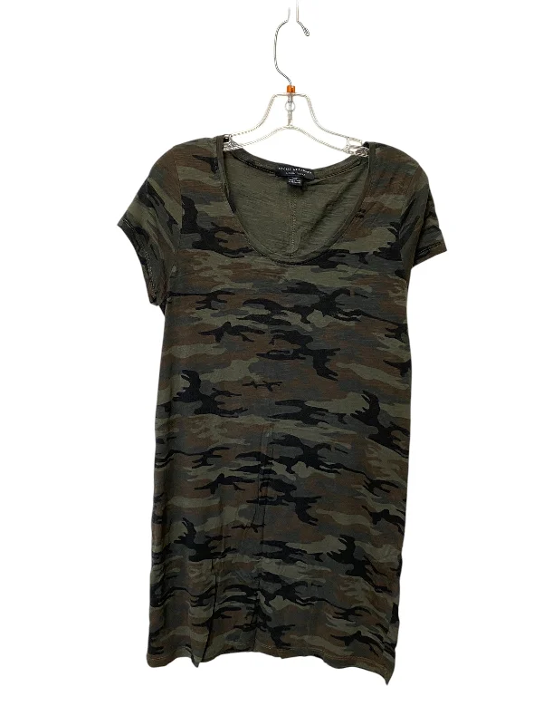 Huge Savings Dress Casual Midi By Sanctuary In Camouflage Print, Size: M