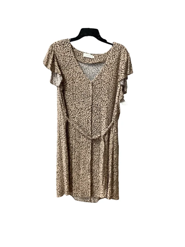 Year-End Sale Dress Casual Short By Alc In Animal Print, Size: 6
