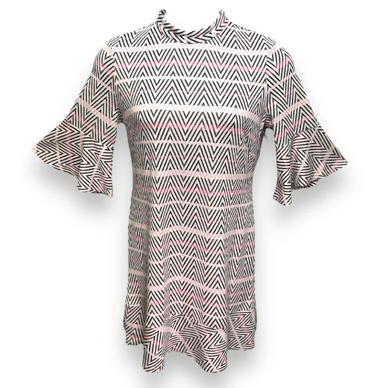 Big Discounts Mindy Jacquard Dress By Tyler Boe In Black & Pink, Size: M