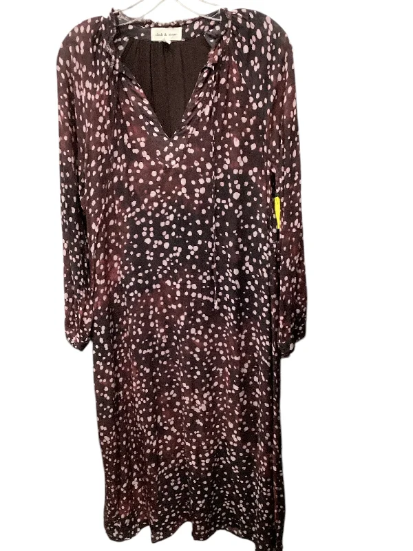 Limited Time Offer Dress Casual Maxi By Cloth & Stone In Red, Size: S