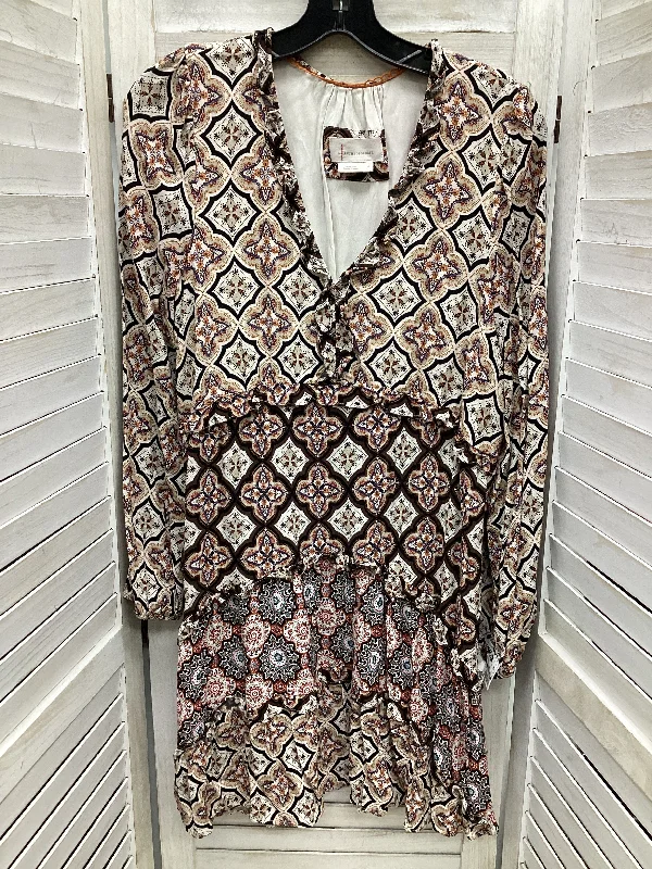 Online Specials Dress Casual Midi By Anthropologie In Multi-colored, Size: M