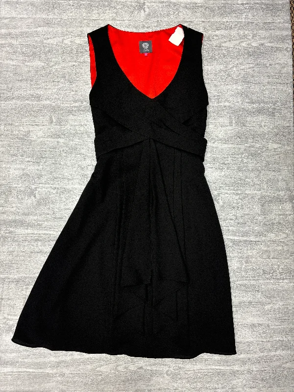 Major Savings Dress Casual Midi By Vince Camuto In Black, Size: 12