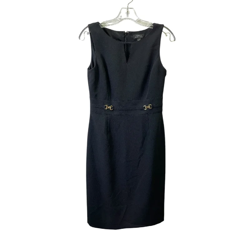 Limited Quantity Dress Casual Midi By Tahari By Arthur Levine In Black, Size:4