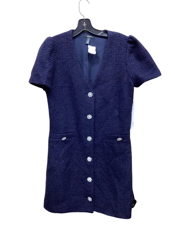 Factory Direct Sale Dress Casual Short By Aqua In Navy, Size: M
