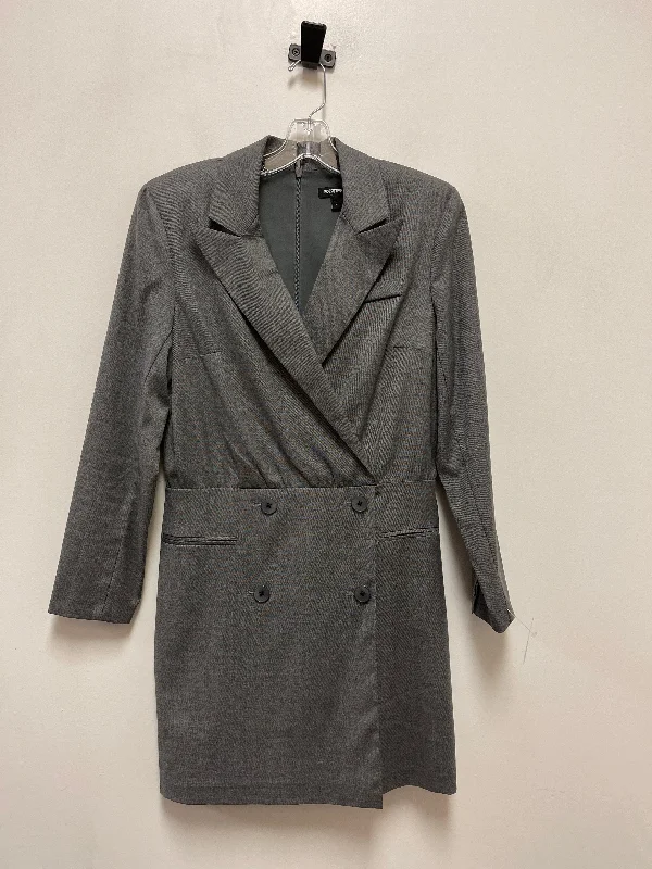 Daily Specials Dress Work By Express In Grey, Size: M