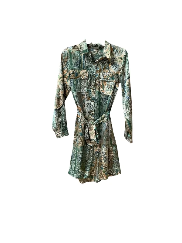 Act Fast Dress Casual Short By Clothes Mentor In Green, Size: M