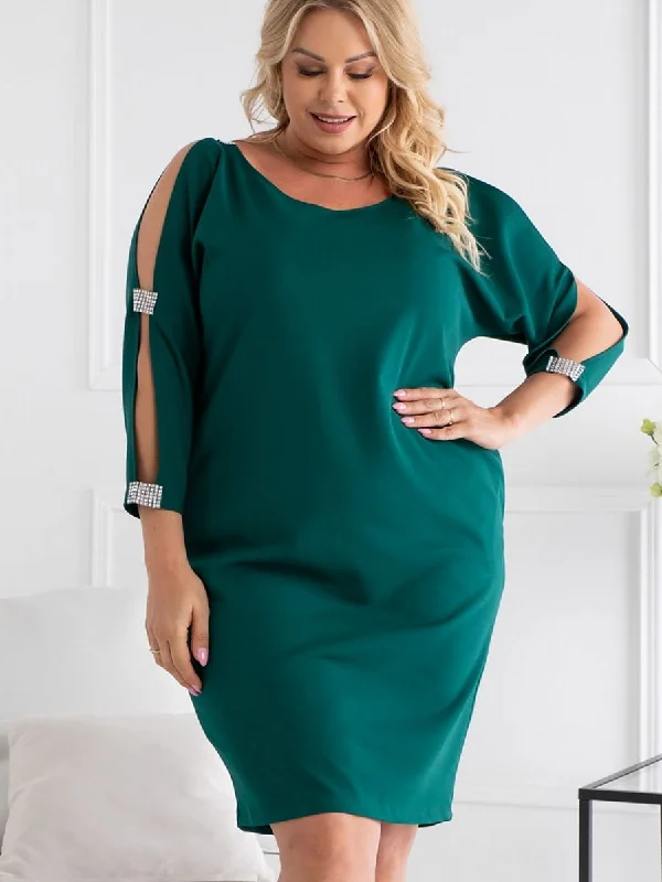 Amazing Deals Plus size dress model 191382 Karko
