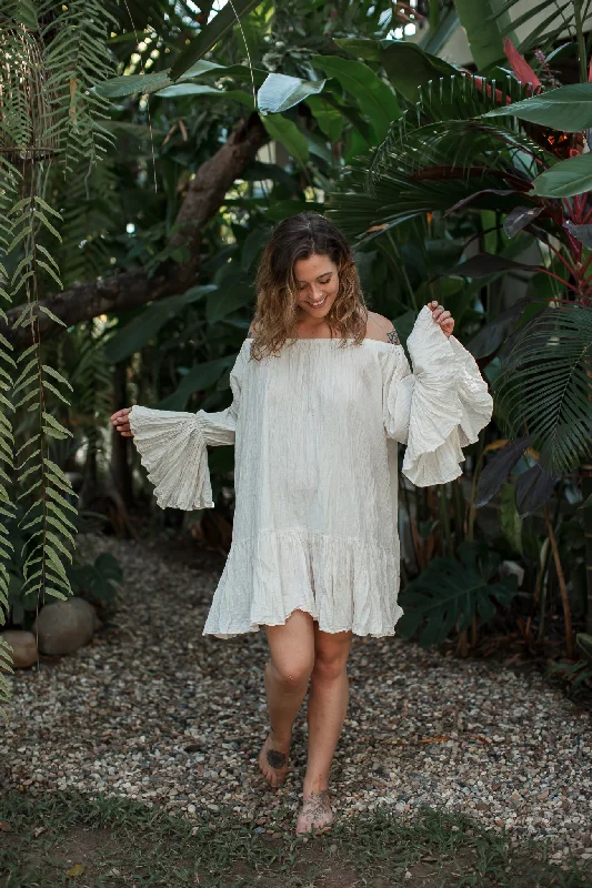 Price Meltdown Fawn Off the Shoulder Dress