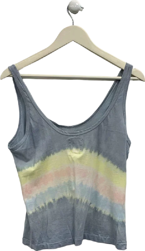 Special Price Fordays Blue Tie-Dye Tank Top S
