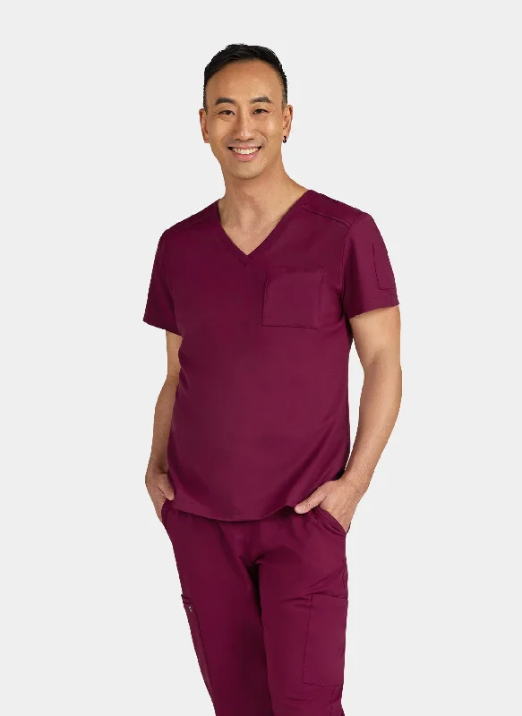 Clearance Sale Koi Cureology Arthro Scrub Top - Wine