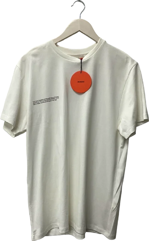 Flash Sale Pangaia White Organic Cotton T-Shirt UK S
