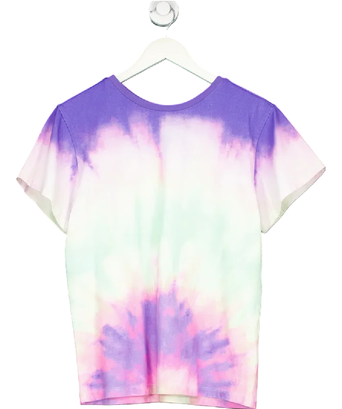 Overstock Retrofete Purple Tie-dye T-shirt UK S