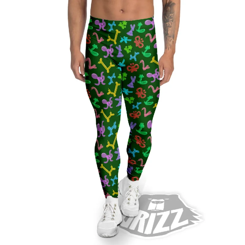 Stock Up and Save Balloon Modelling Print Pattern Men's Leggings