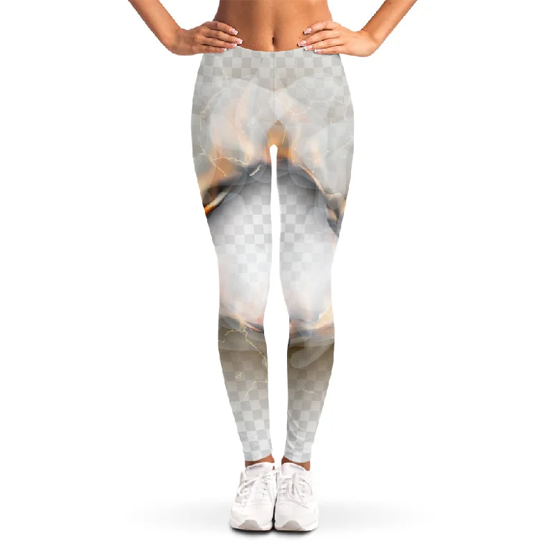 Members Only Burning Hole Print Women's Leggings