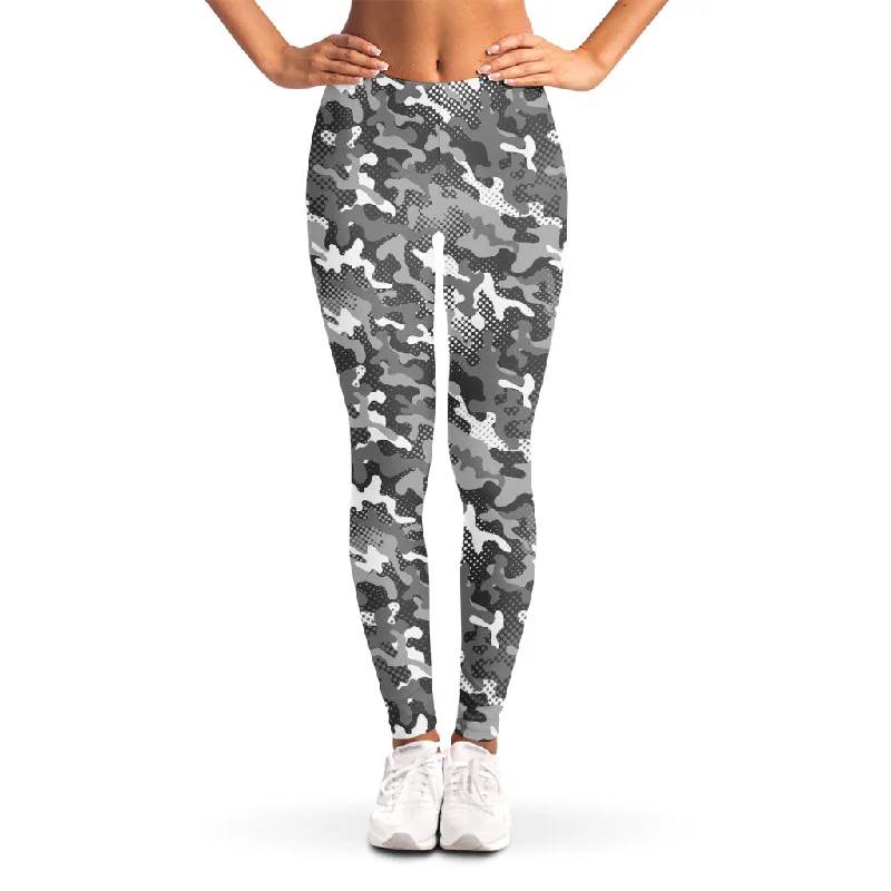 Quick Sale Camouflage Dazzle Pattern Print Women's Leggings