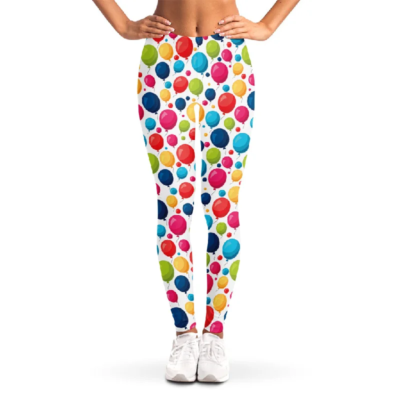 Low Prices Cartoon Balloon Pattern Print Women's Leggings