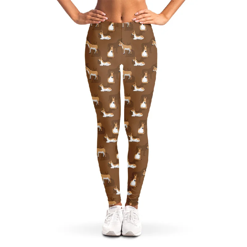 Anniversary Sale Cartoon Kulan Donkey Pattern Print Women's Leggings