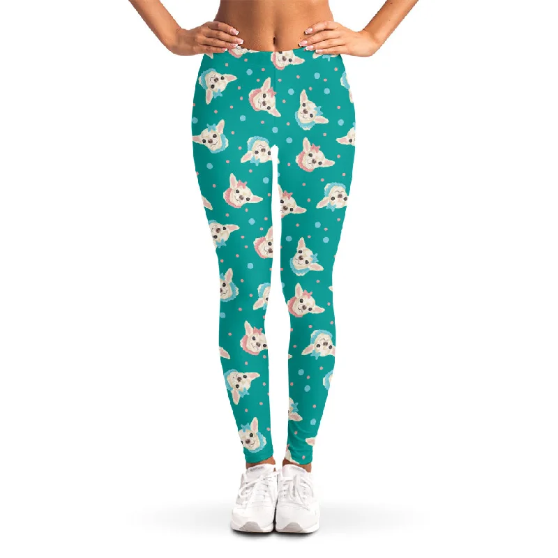 Must-Have Deals Chihuahua Puppy Pattern Print Women's Leggings