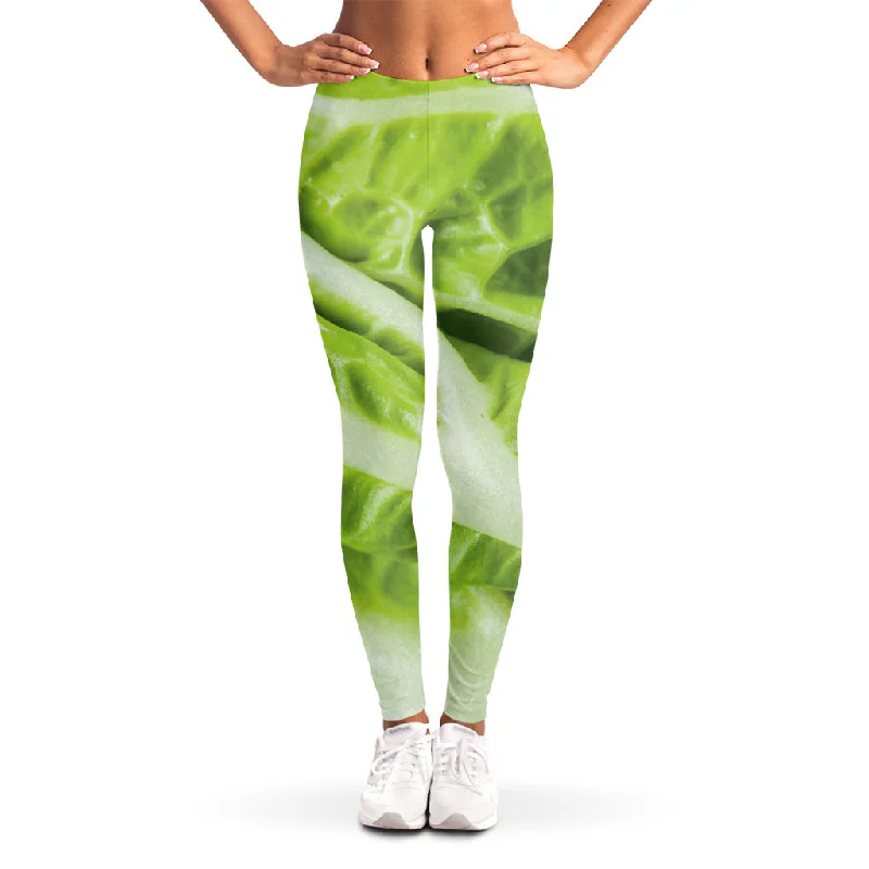 Lowest Prices Chinese Cabbage Leaf Print Women's Leggings