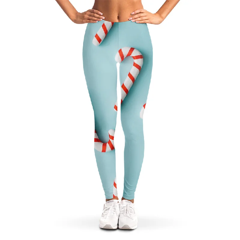 Epic Deals Christmas Candy Candies Pattern Print Women's Leggings