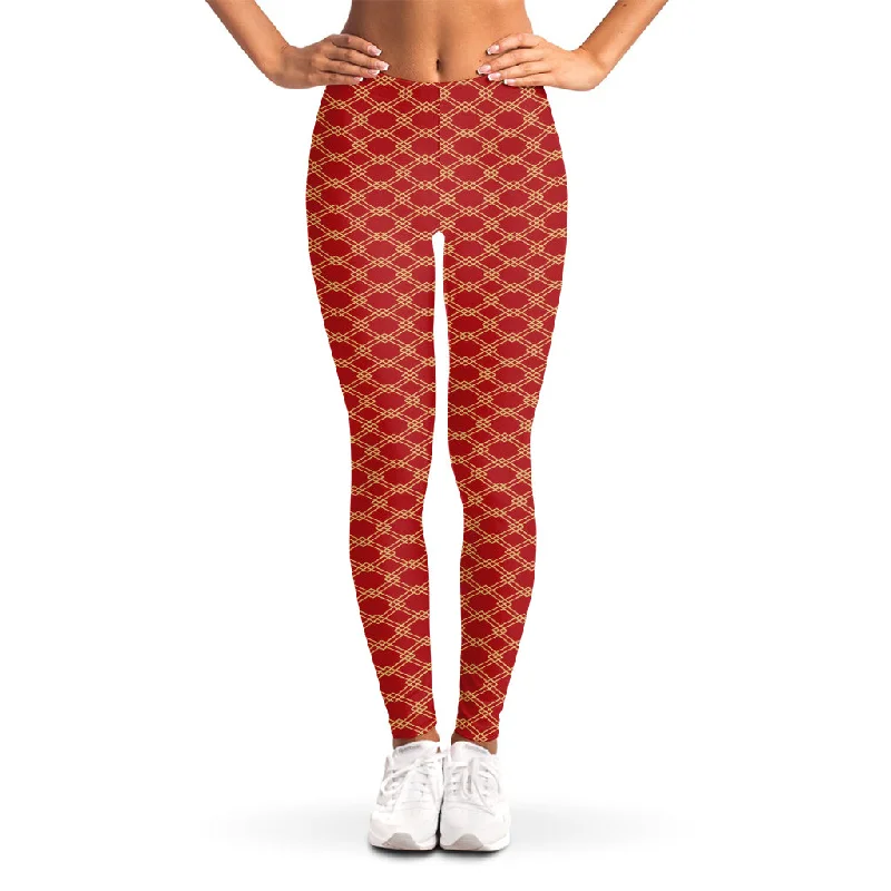 Final Clearance Classic Japanese Pattern Print Women's Leggings