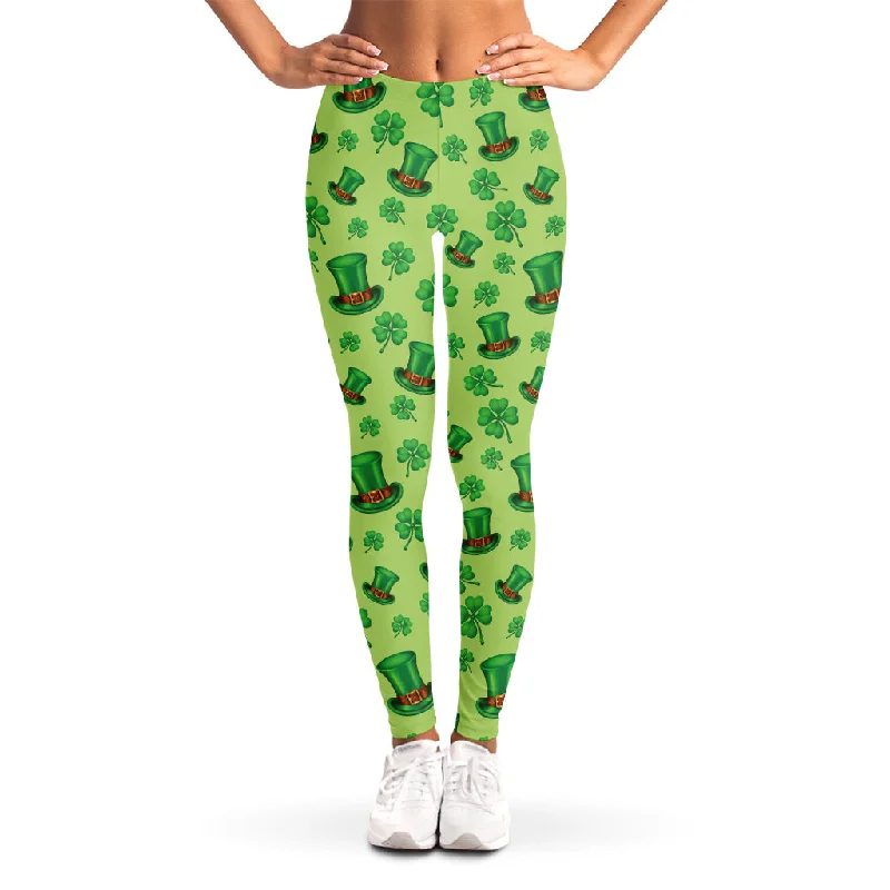 Epic Deals Clover And Hat St. Patrick's Day Print Women's Leggings