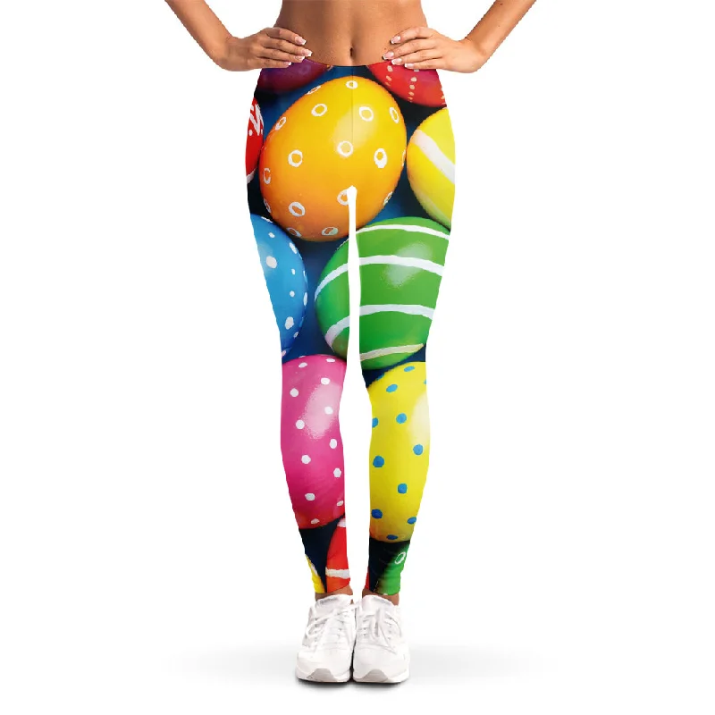 Lowest Price Colorful Easter Eggs Print Women's Leggings