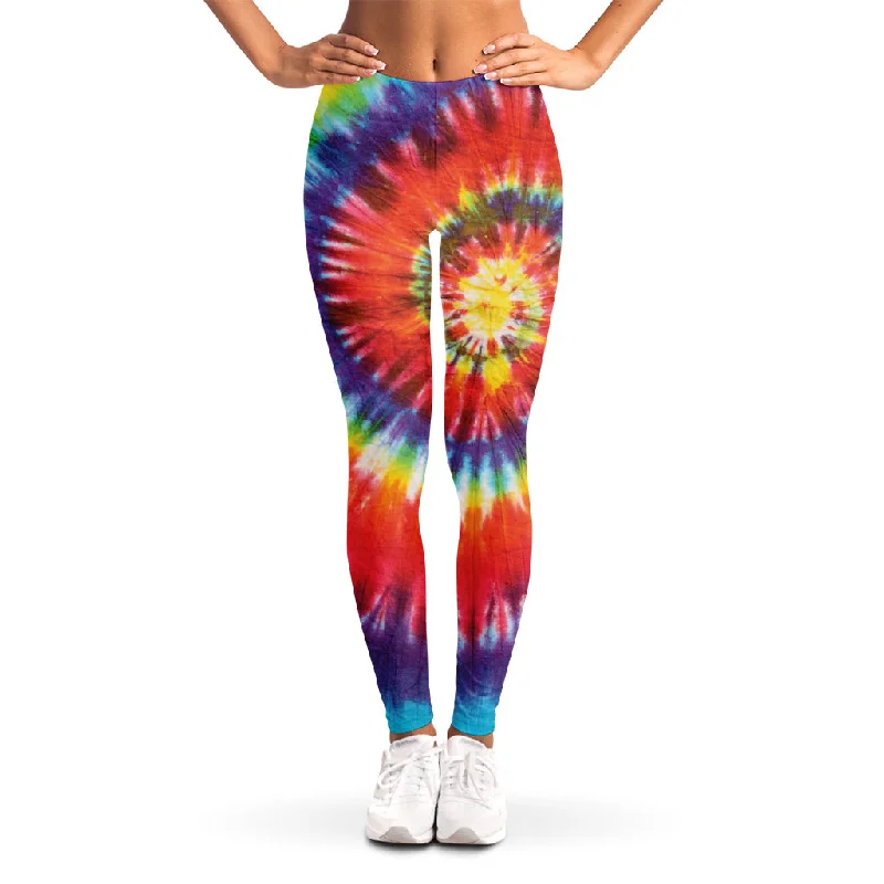 Sneak Peek Sale Colorful Hippie Tie Dye Print Women's Leggings