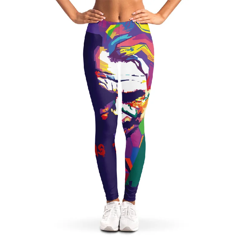 Price Slash Colorful Joker Why So Serious Print Women's Leggings