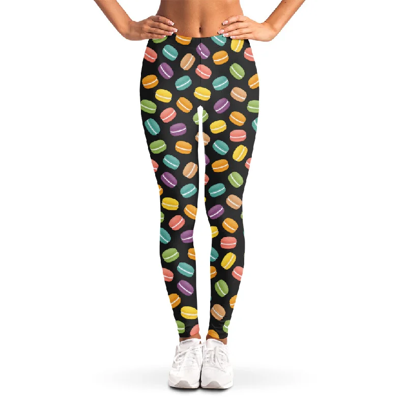 Early Bird Discount Colorful Macaron Pattern Print Women's Leggings