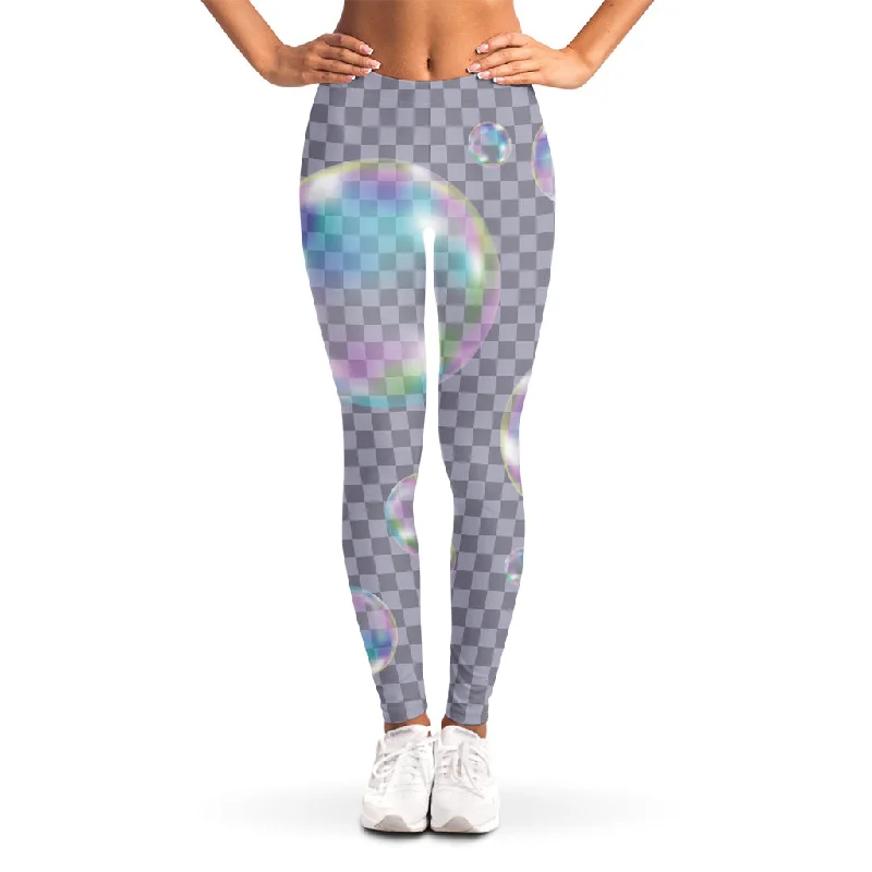 Online Specials Colorful Soap Bubble Print Women's Leggings