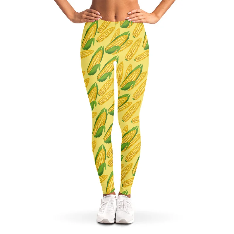 Epic Deals Corn Cob Pattern Print Women's Leggings