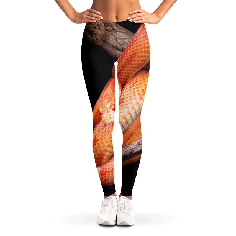 Crazy Deals Corn Snake Print Women's Leggings