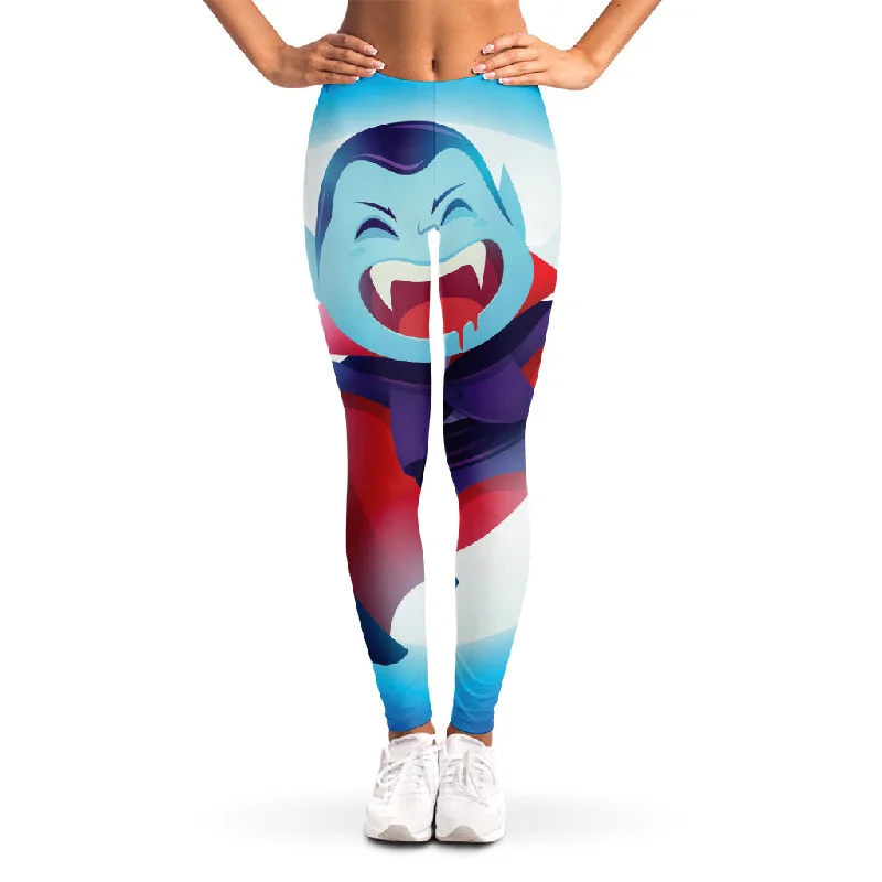 Big Discounts Cute Dracula Print Women's Leggings
