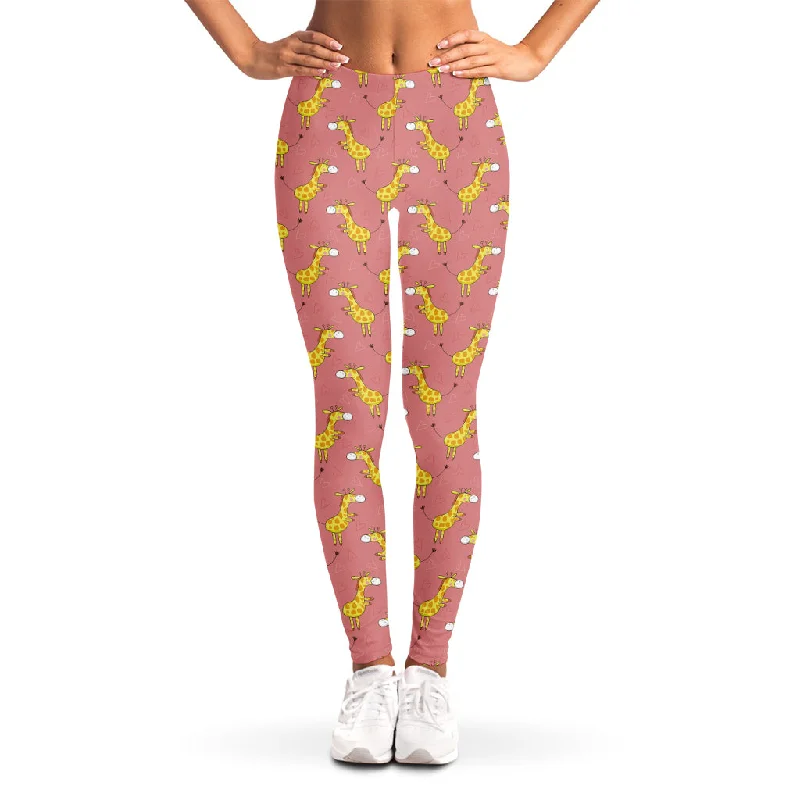Customer Appreciation Sale Cute Giraffe Pattern Print Women's Leggings